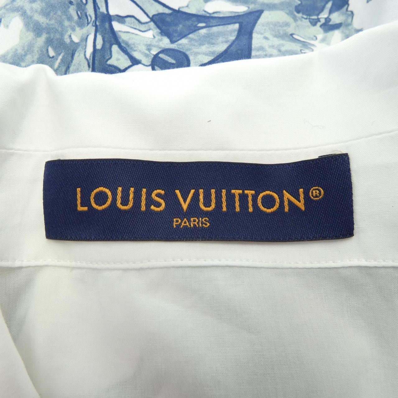 ルイヴィトン LOUIS VUITTON グラフィックショートスリーブコットンシャツ HPS36WAAV S／Sシャツ