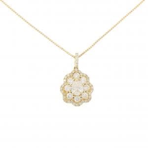 K18YG ダイヤモンド ネックレス 0.409CT