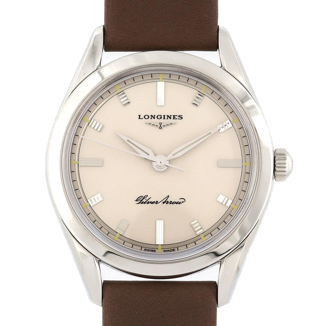LONGINES Heritage Classic Silver Arrow L2.834.4.72.2 SS Automatic