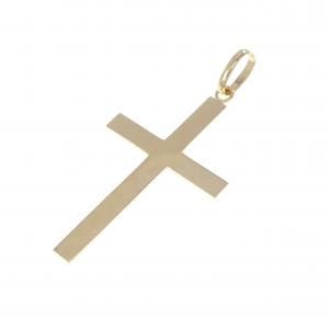 K18YG クロス ペンダント