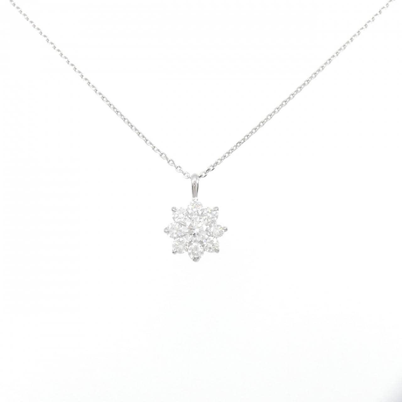 [BRAND NEW] PT Diamond Necklace 0.200CT E SI2 Good