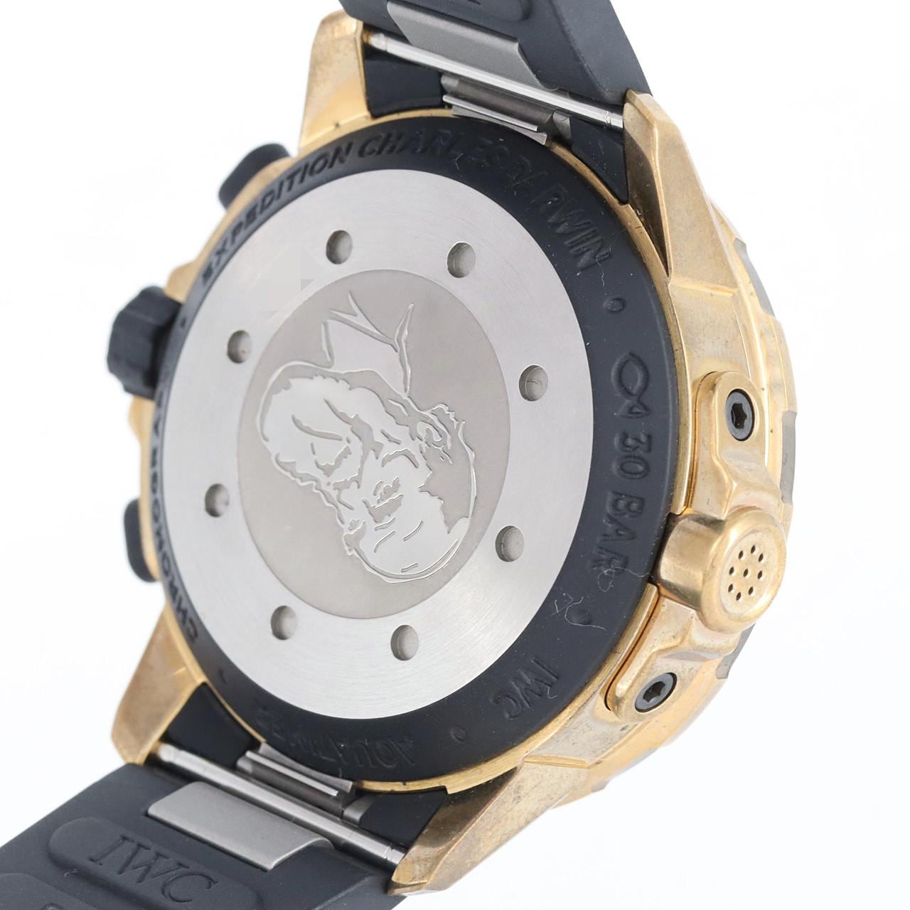 IWC アクアタイマークロノエクスペディション チャールズ･ダーウィン" IW379503 ブロンズ 自動巻