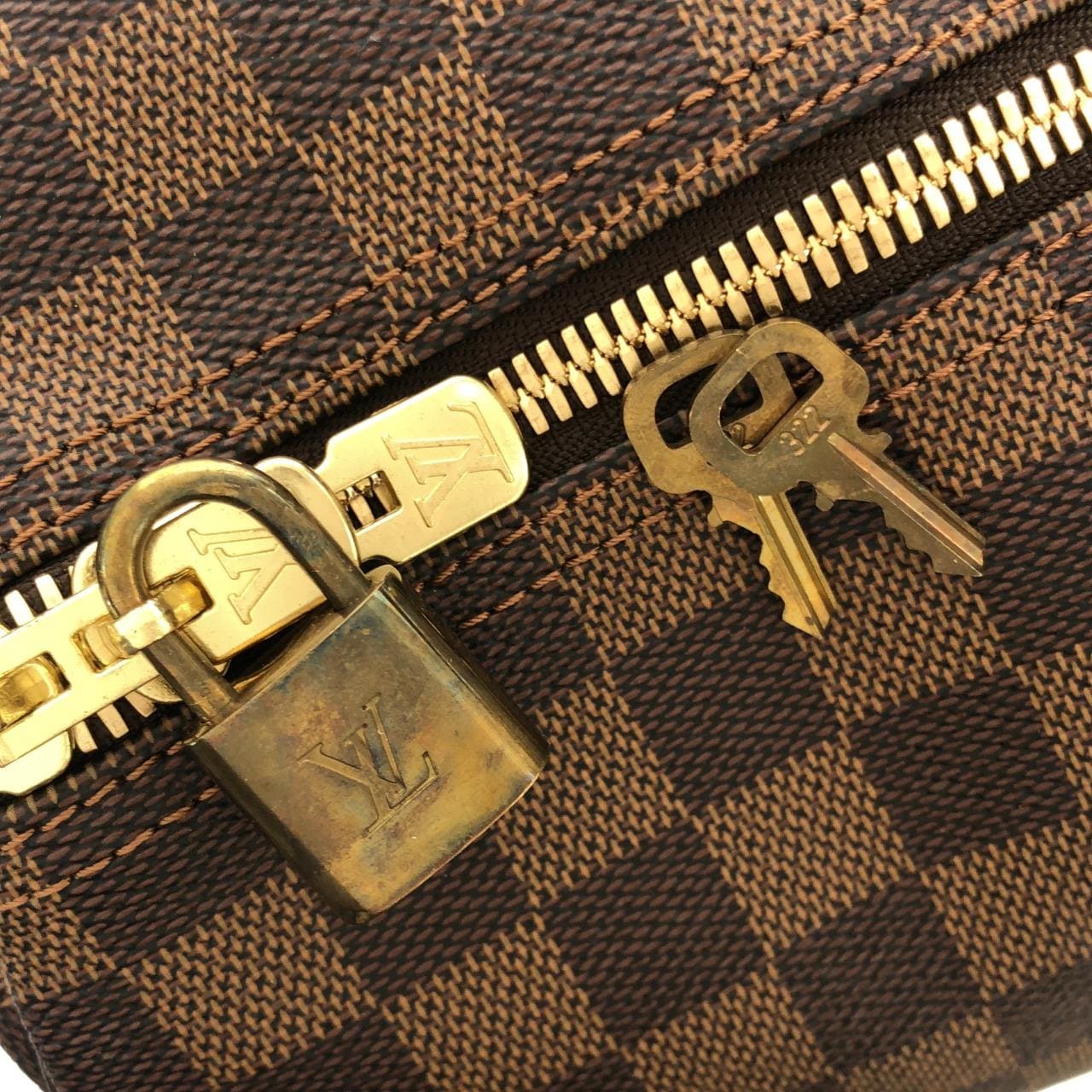 LOUIS VUITTON Damier Keepall 50 厘米 N41427 波士顿包