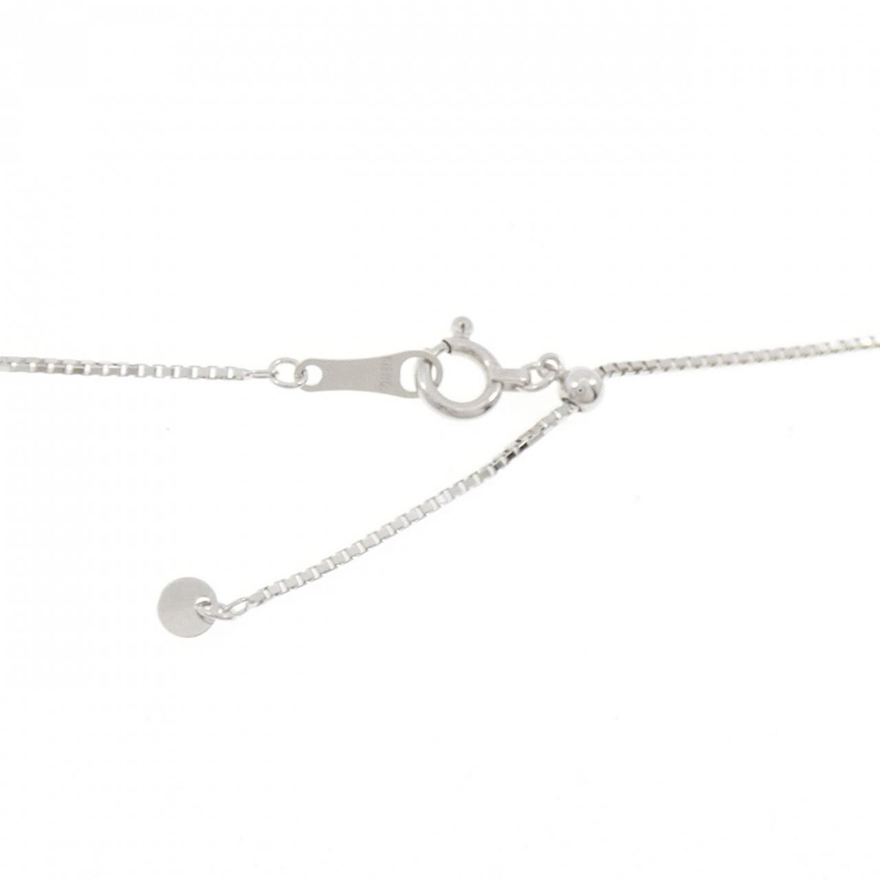 K18WG ダイヤモンド ネックレス 0.50CT