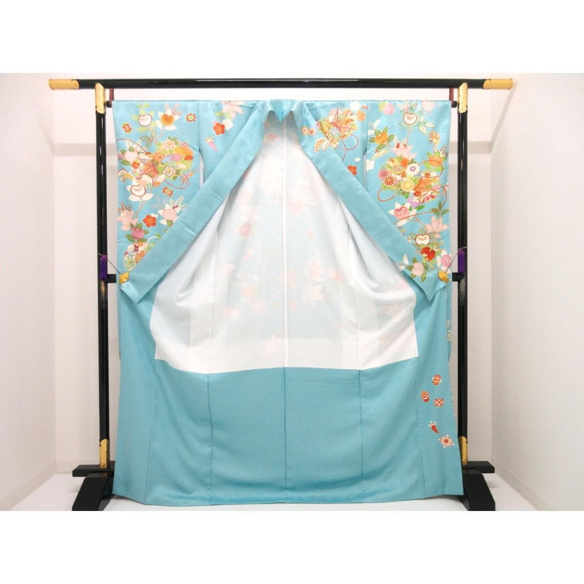 【新品】振袖　【吉澤織物】友禅金彩加工