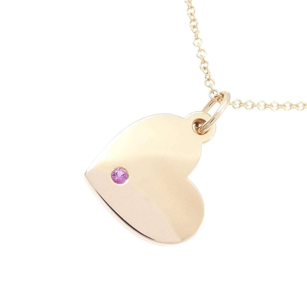 ティファニー ハート ルビー ネックレス