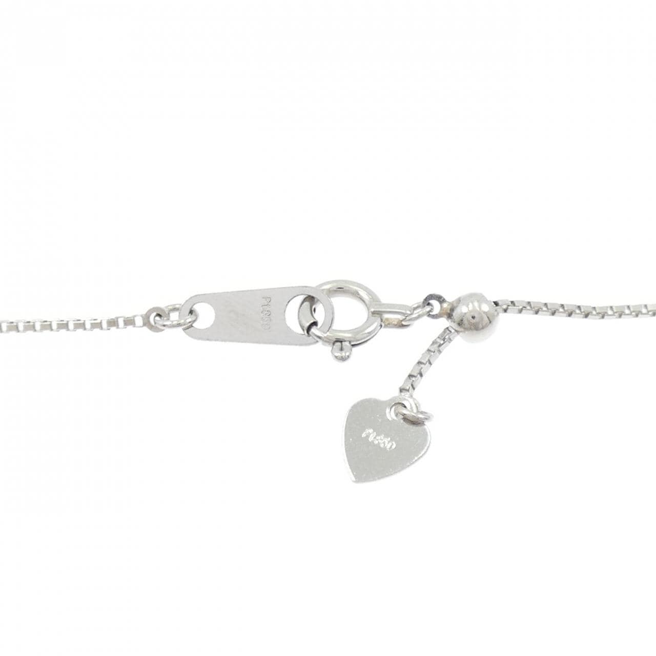 PT900/PT850 ダイヤモンド ネックレス 0.474CT