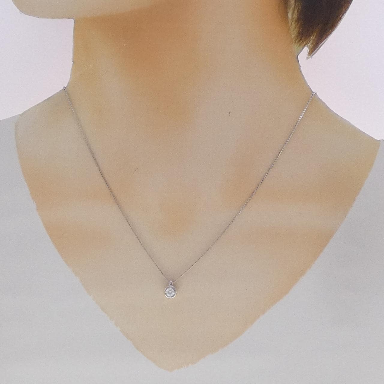 タサキ ダイヤモンド ネックレス 0.15CT