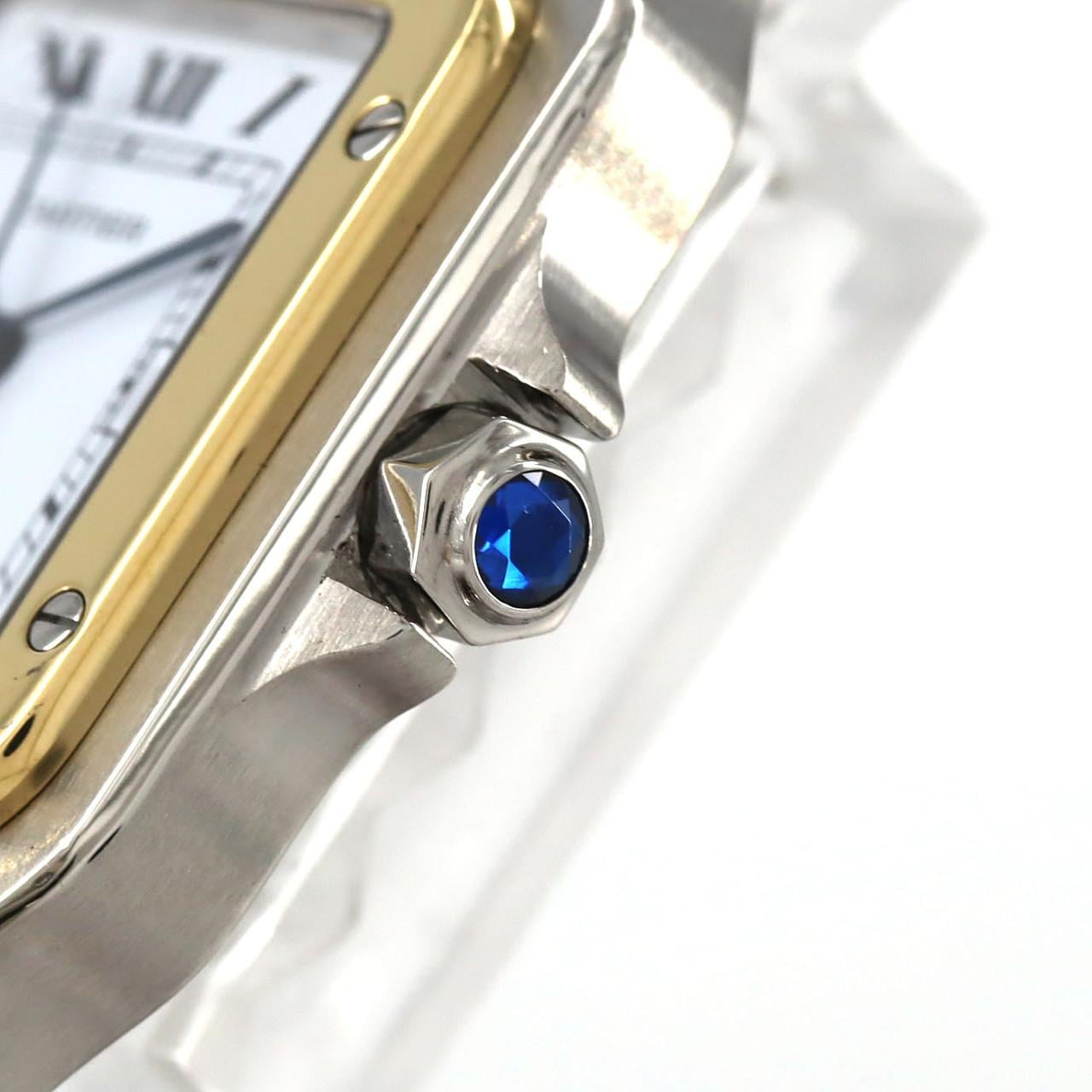 カルティエ サントスLM コンビ SSxYG 自動巻