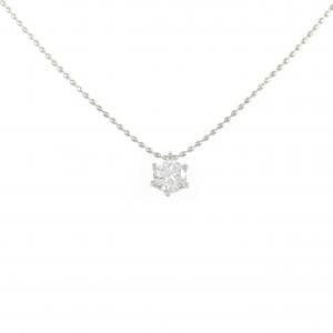 PT/PT850 ソリティア ダイヤモンド ネックレス 0.315CT