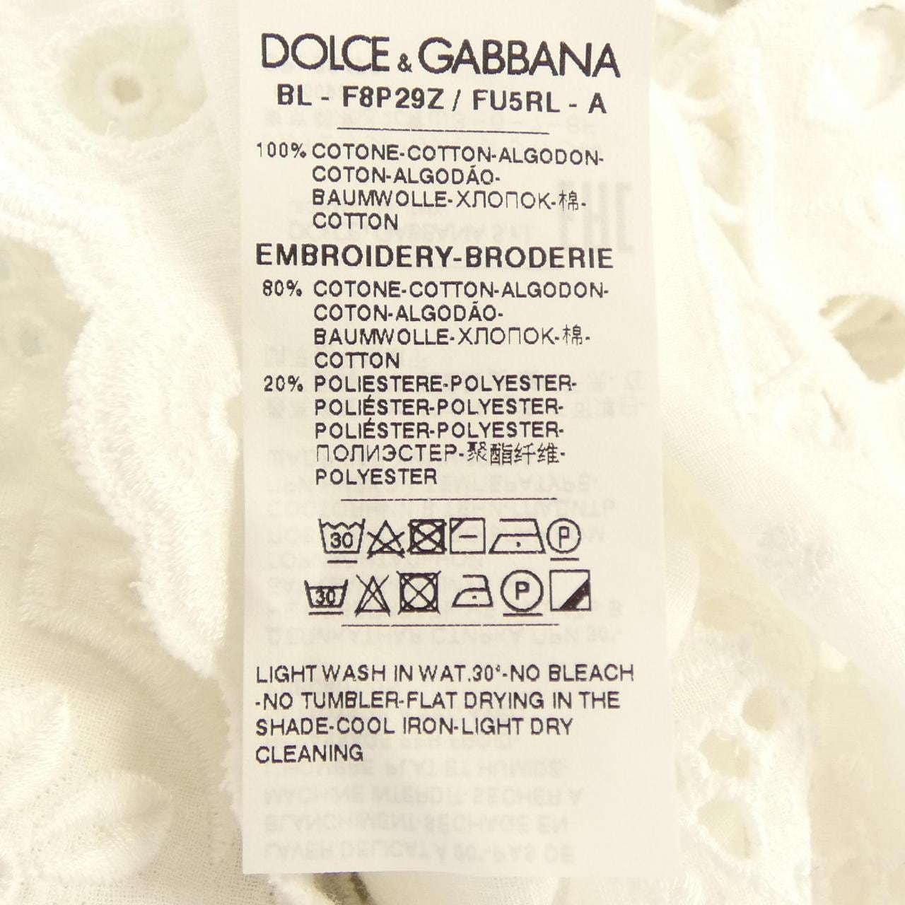 ドルチェアンドガッバーナ DOLCE&GABBANA F8P29Z/FU5RL トップス