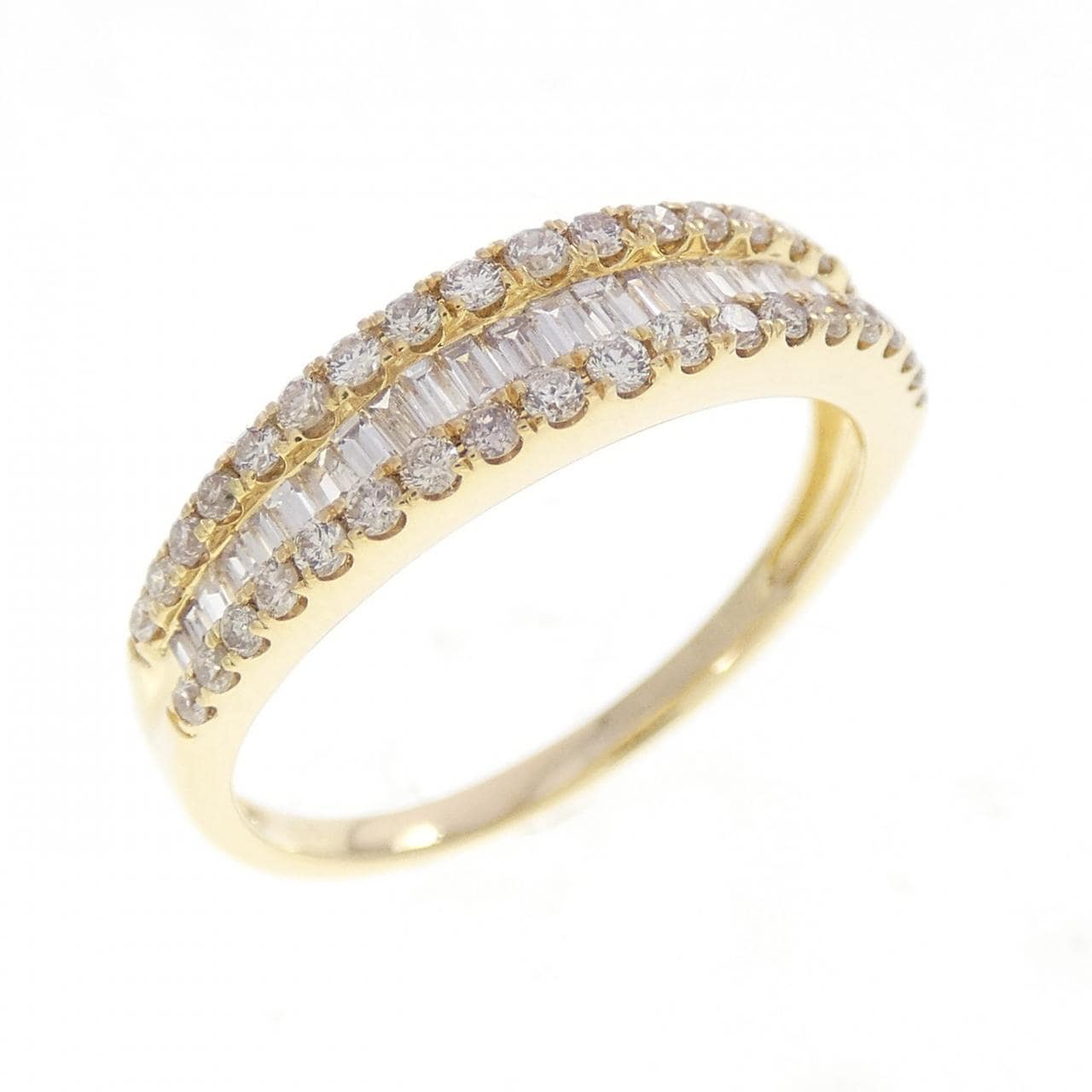 K18YG ダイヤモンド リング 0.50CT