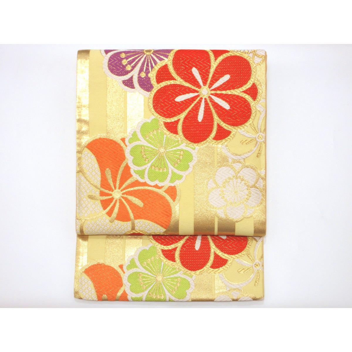 袋帯　芯なし仕立