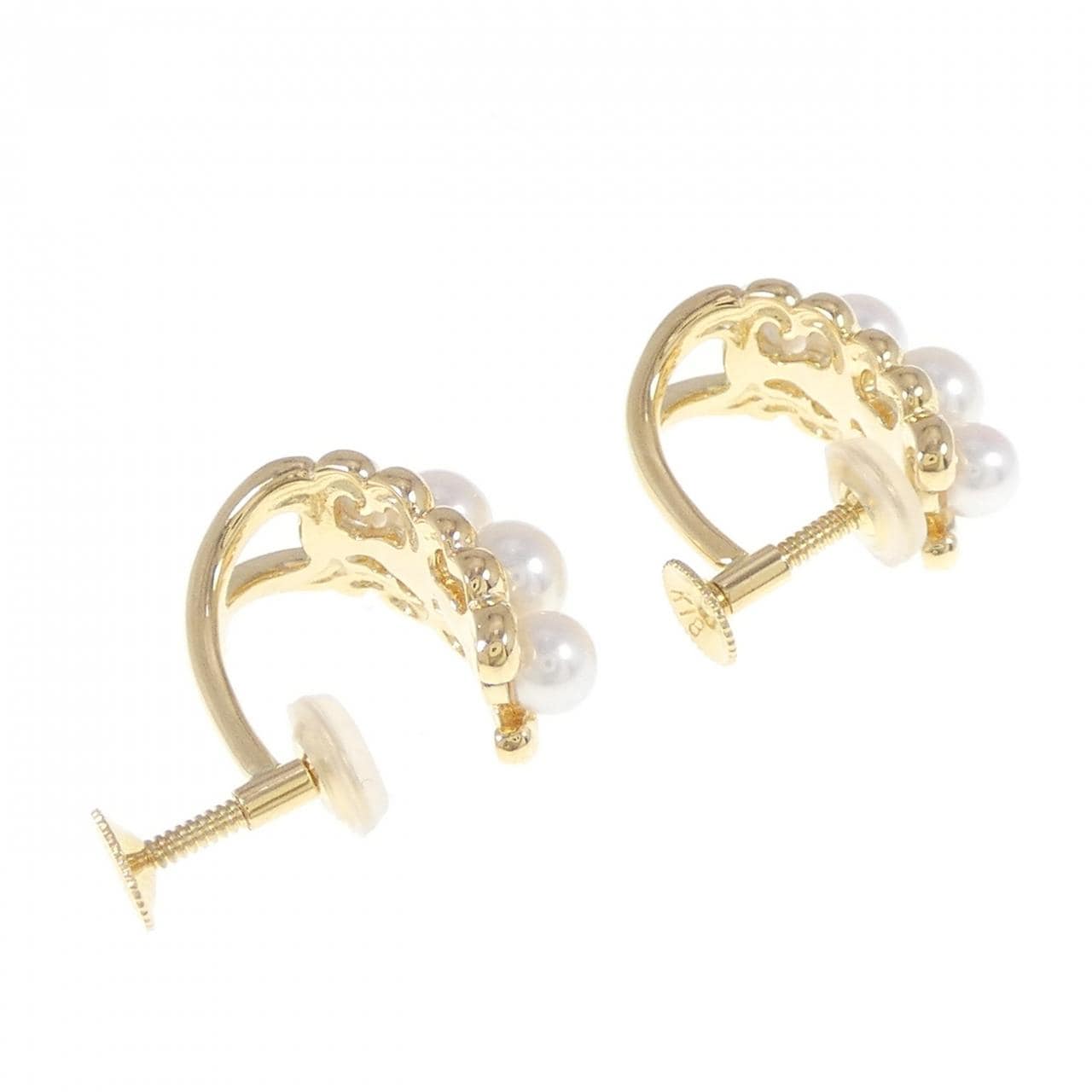 Tasaki freshwater pearl earrings