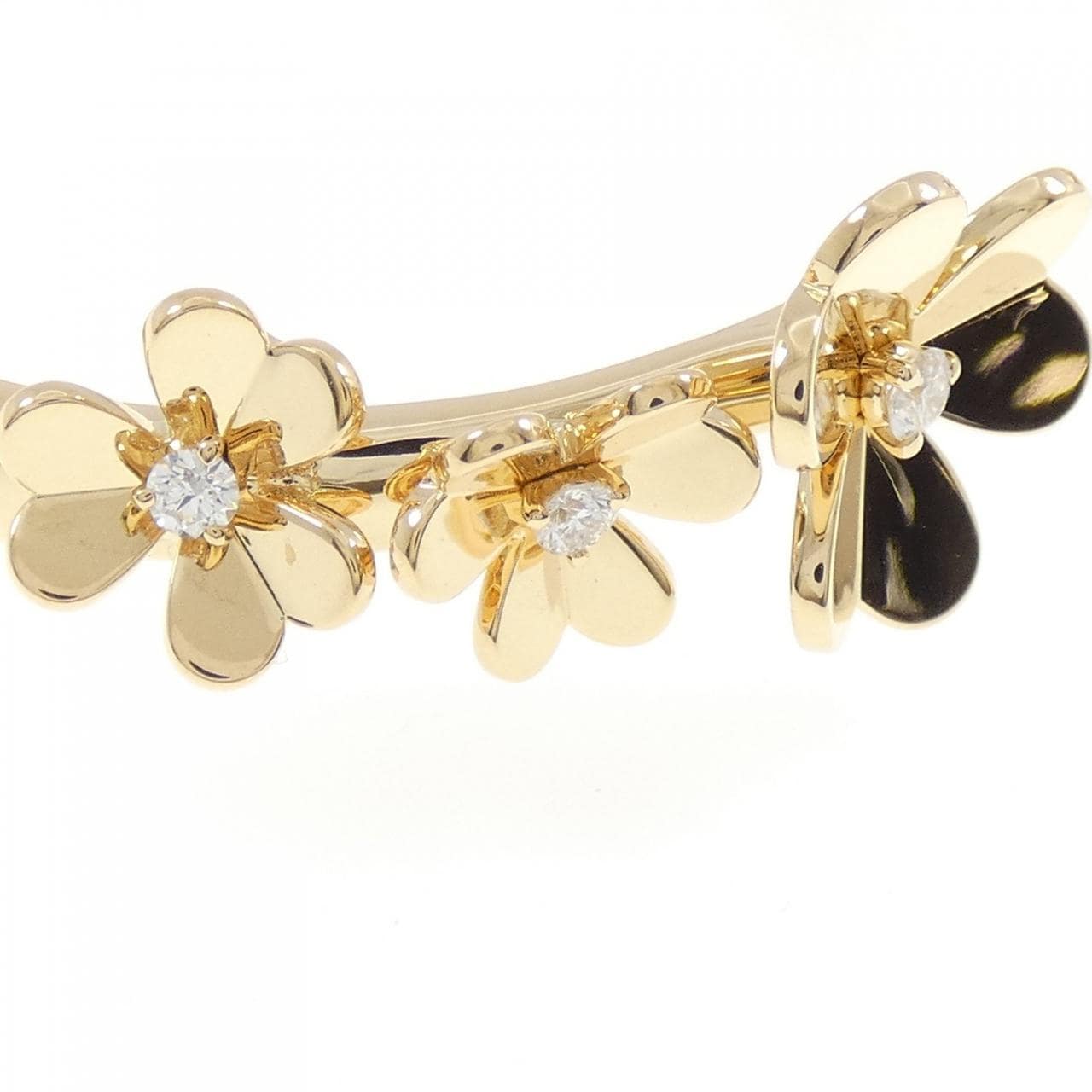 ヴァンクリーフ&アーペル フリヴォル 7フラワー スモール バングル