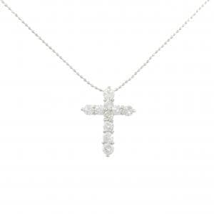 PT900/PT850 クロス ダイヤモンド ネックレス 1.01CT