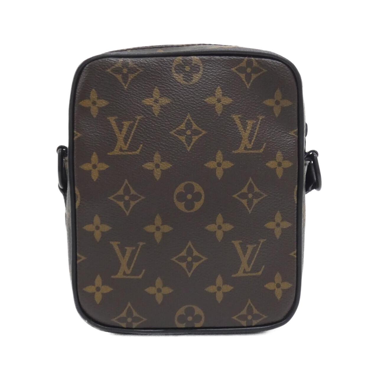 LOUIS VUITTON Monogram Macassar Christopher 穿戴式錢包 M69404 肩背包