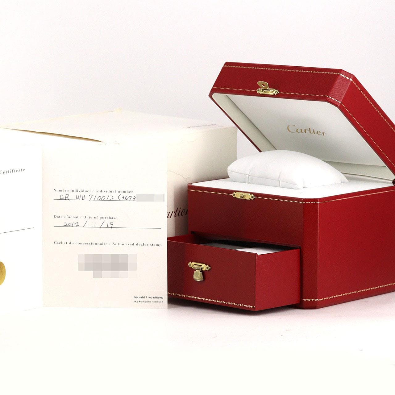 カルティエ ミニタンクアメリカン PG/D WB710012 PG･RG クォーツ