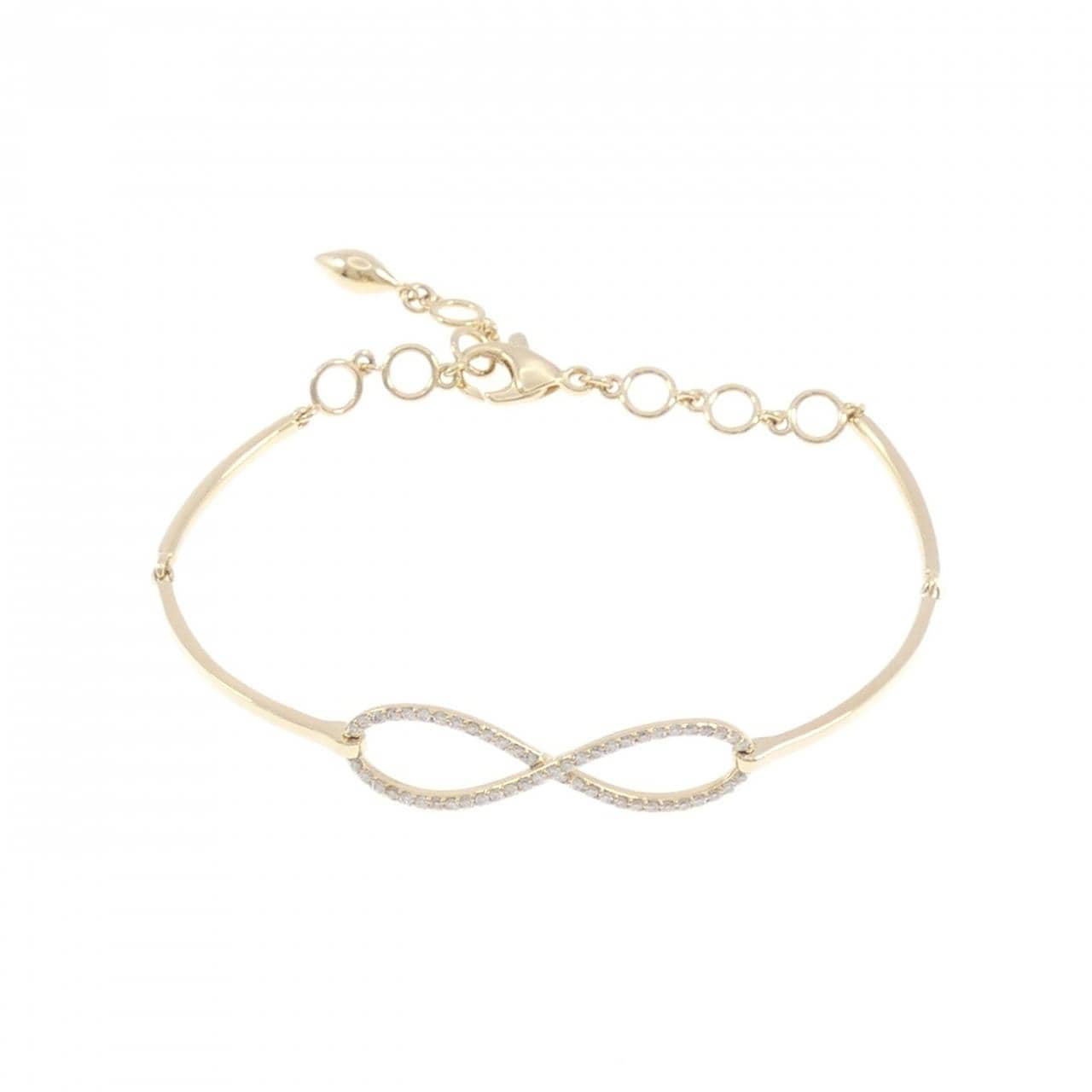 14KYG ダイヤモンド ブレスレット