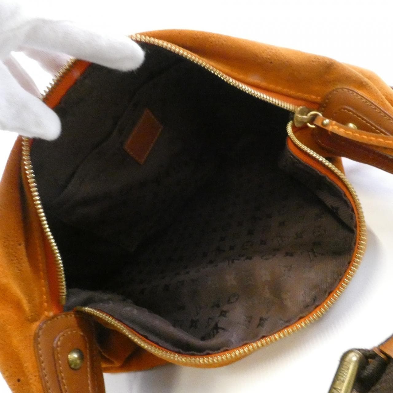 ルイヴィトン モノグラム スエード オナタ GM M95119 ショルダーバッグ