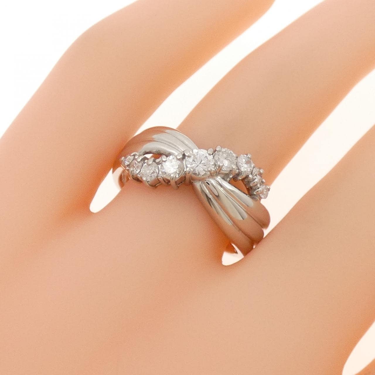 PT900 ダイヤモンド リング 0.50CT