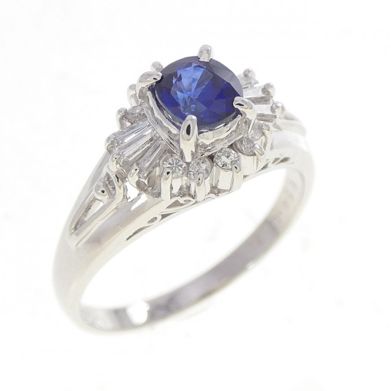 PT900 サファイヤ リング 0.54CT