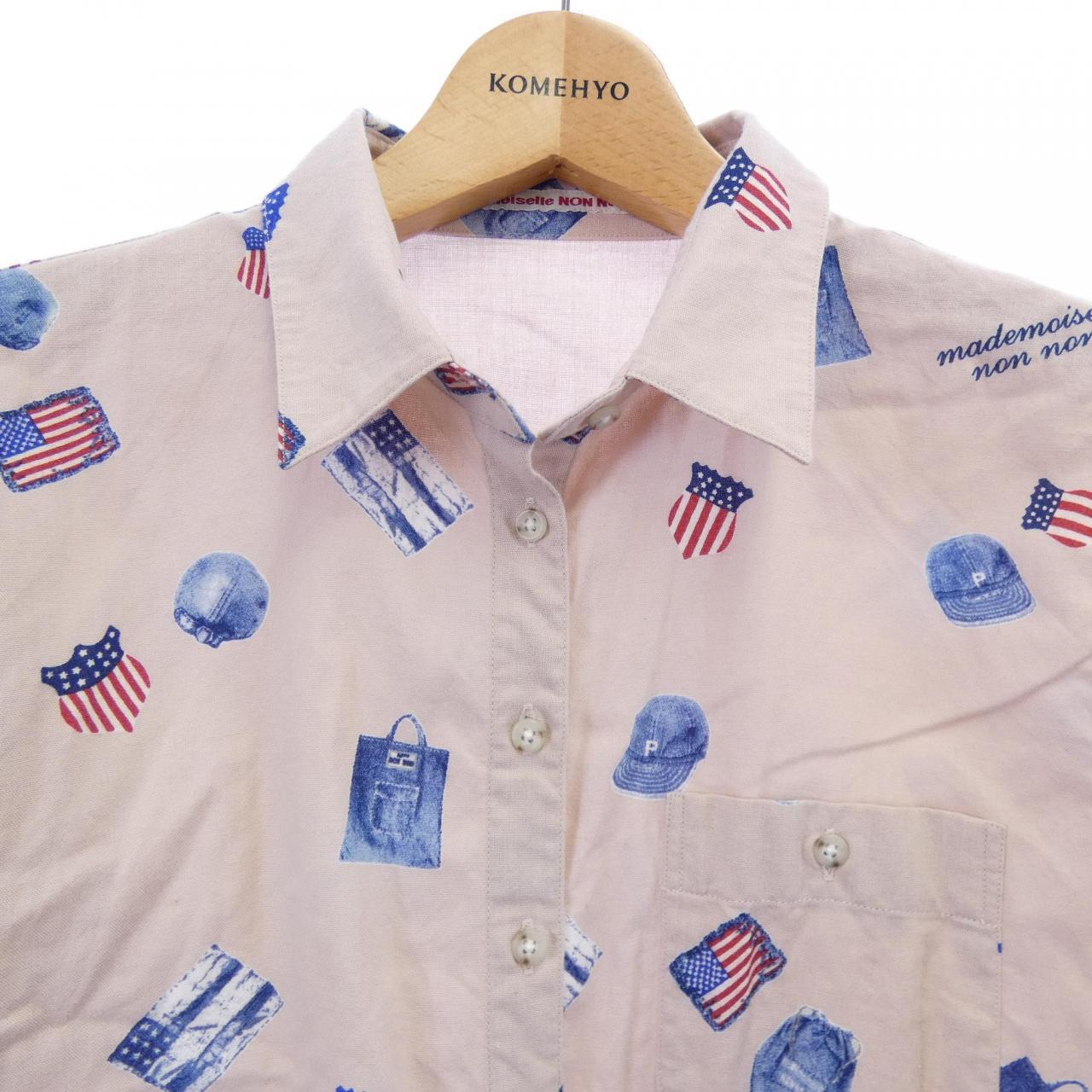 マドモアゼルノンノン MADEMOISELLE NONNON シャツ