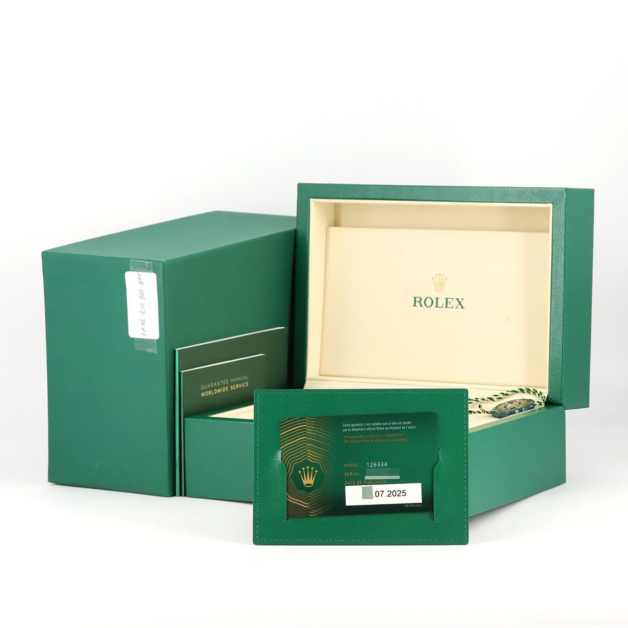ROLEX Datejust 126334 SSxWG Automatic random number