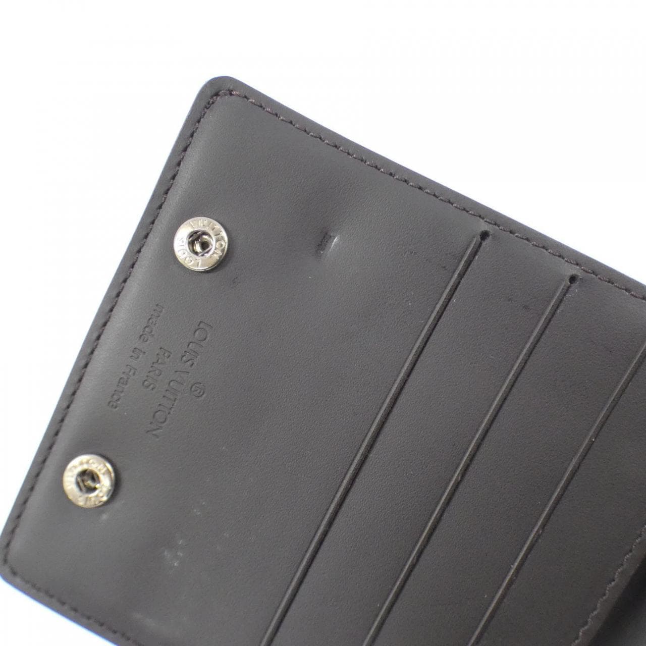 LOUIS VUITTON Monogram Glace Compact Wallet M66490 Wallet