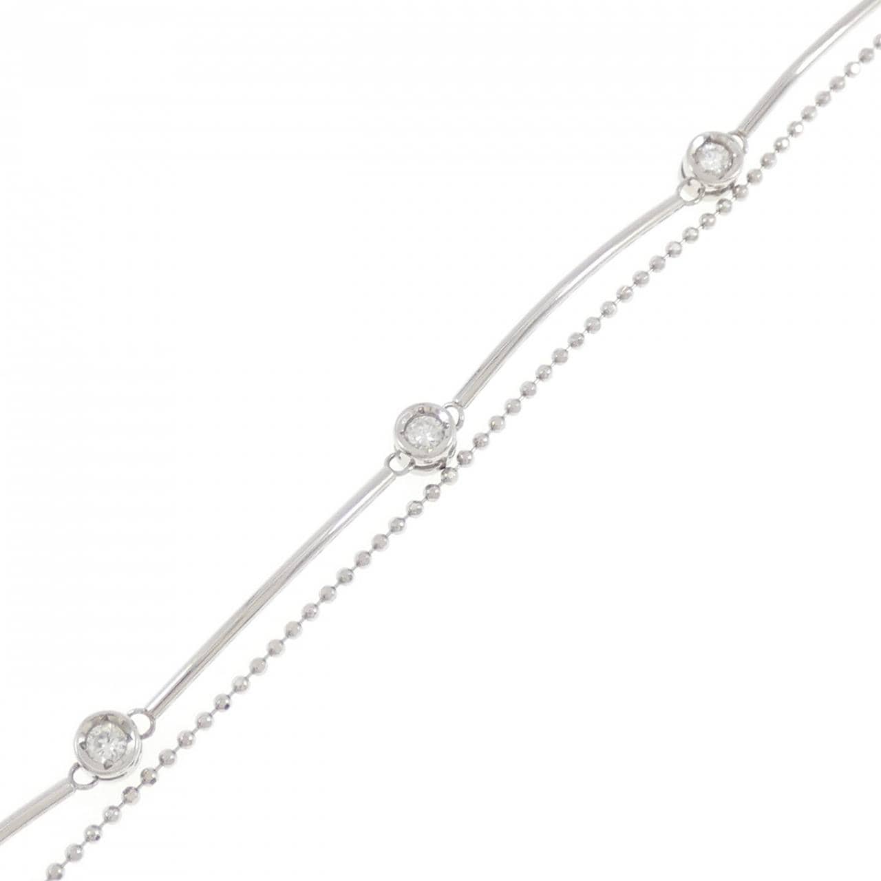 PT850 ダイヤモンド ブレスレット 0.3CT