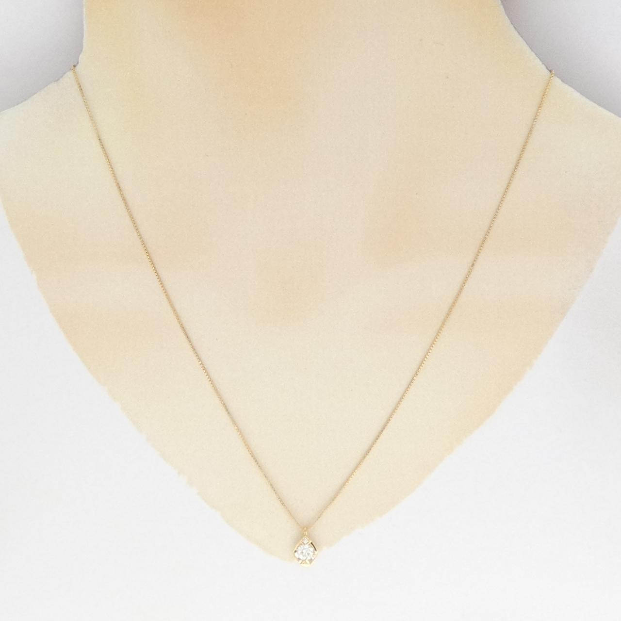 K18YG ダイヤモンド ネックレス 0.301CT