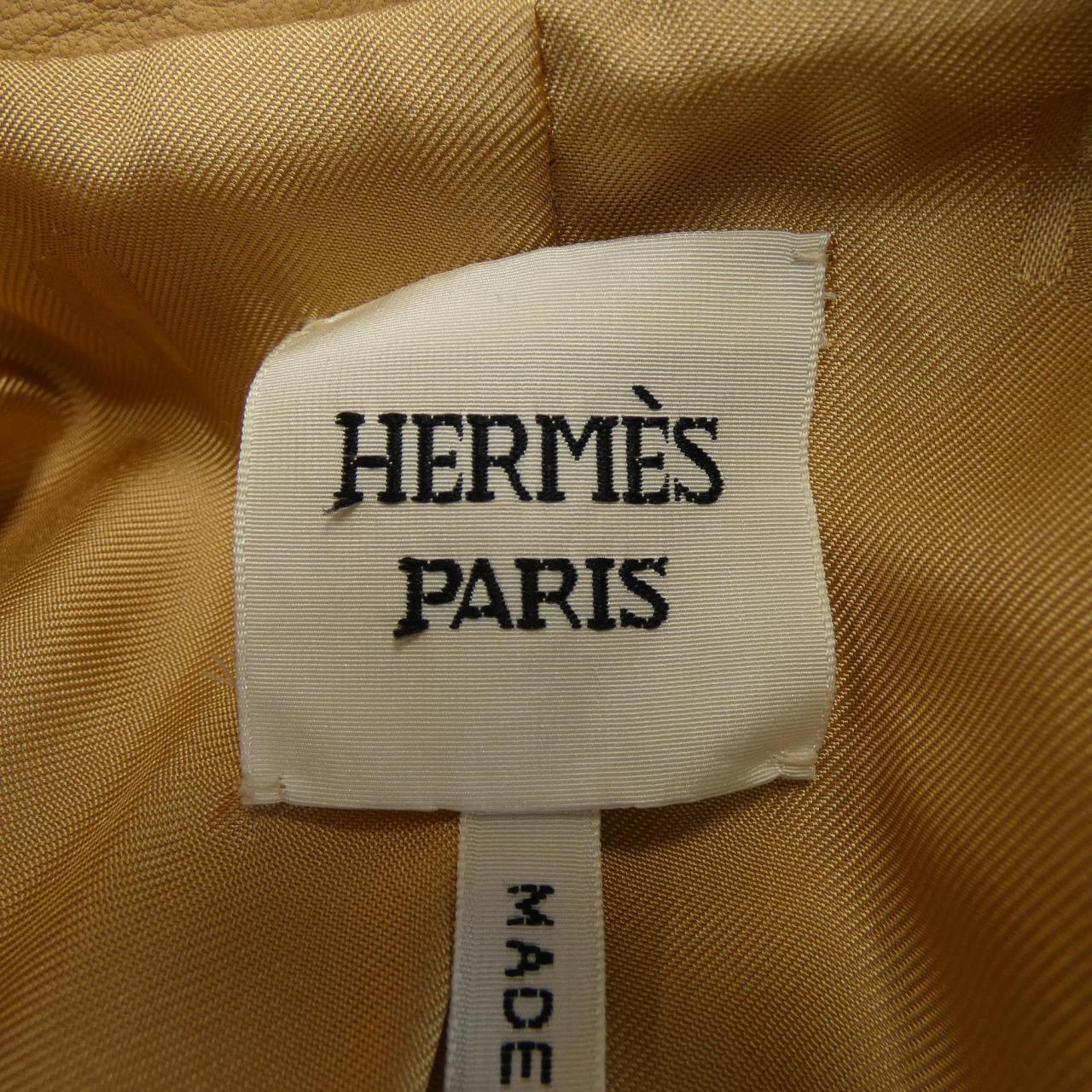 エルメス HERMES *86-7004 レザージャケット