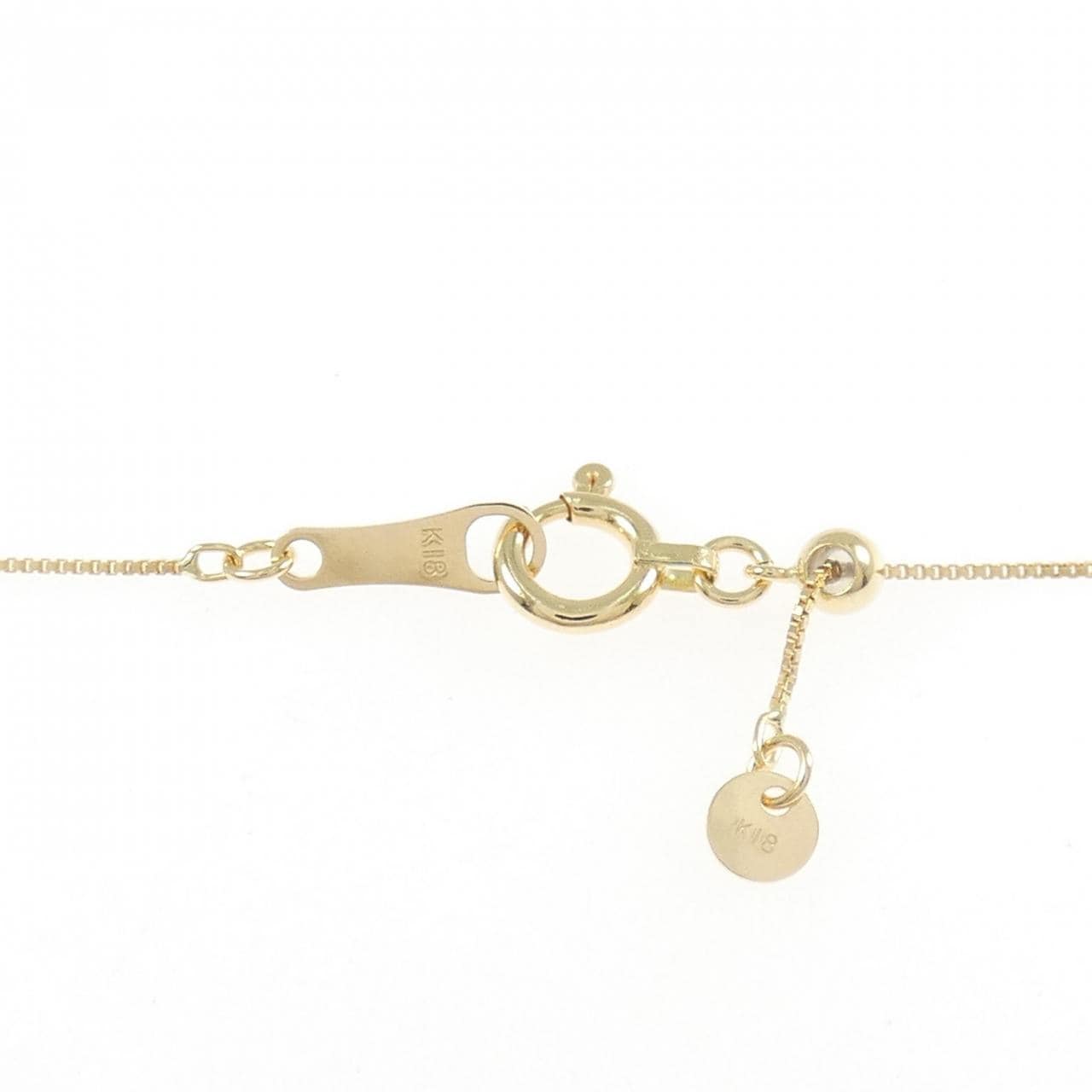 K18YG ダイヤモンド ネックレス 0.618CT