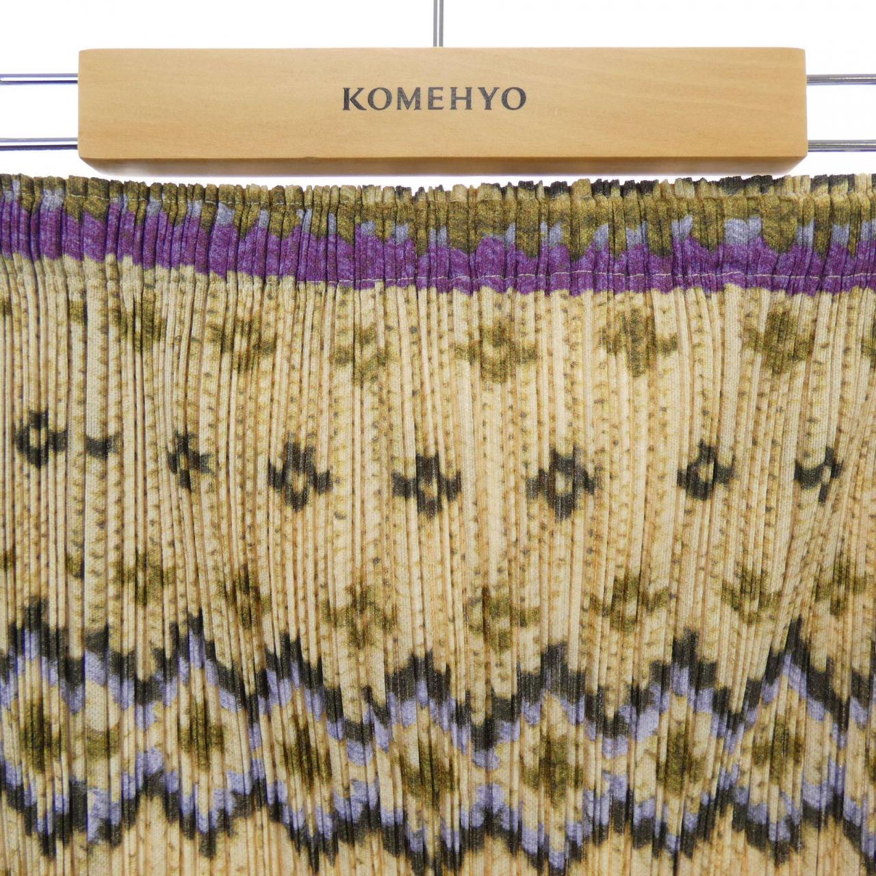 【ヴィンテージ】プリーツプリーズ PLEATS PLEASE 2006 ノルディック PP63-JG753 7561104 スカート