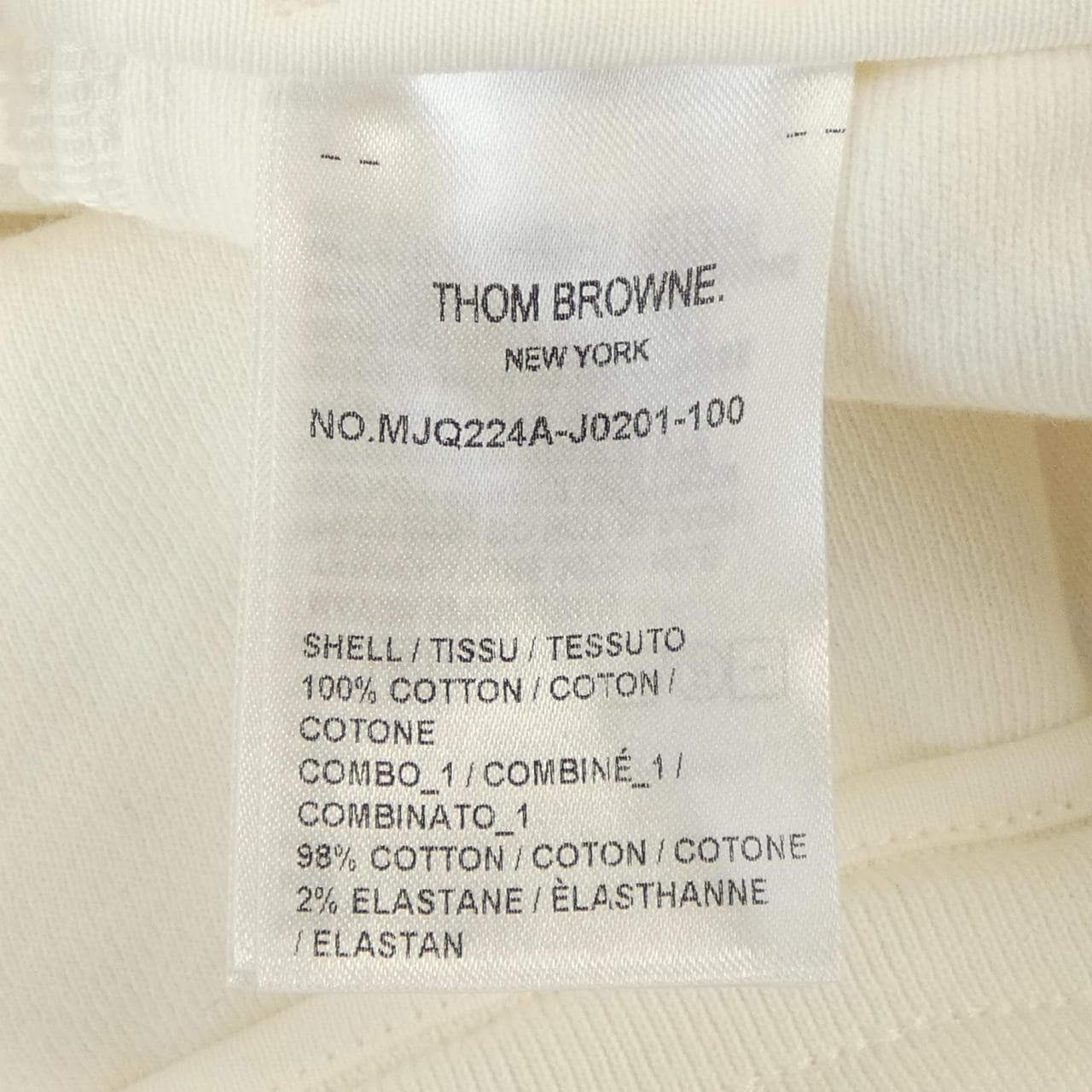 トムブラウン THOM BROWNE MJQ224A-J0201-100 パンツ