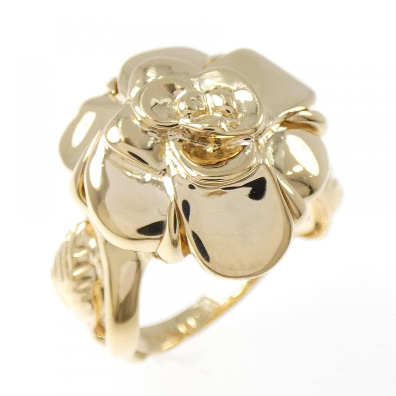 シャネル カメリア リング