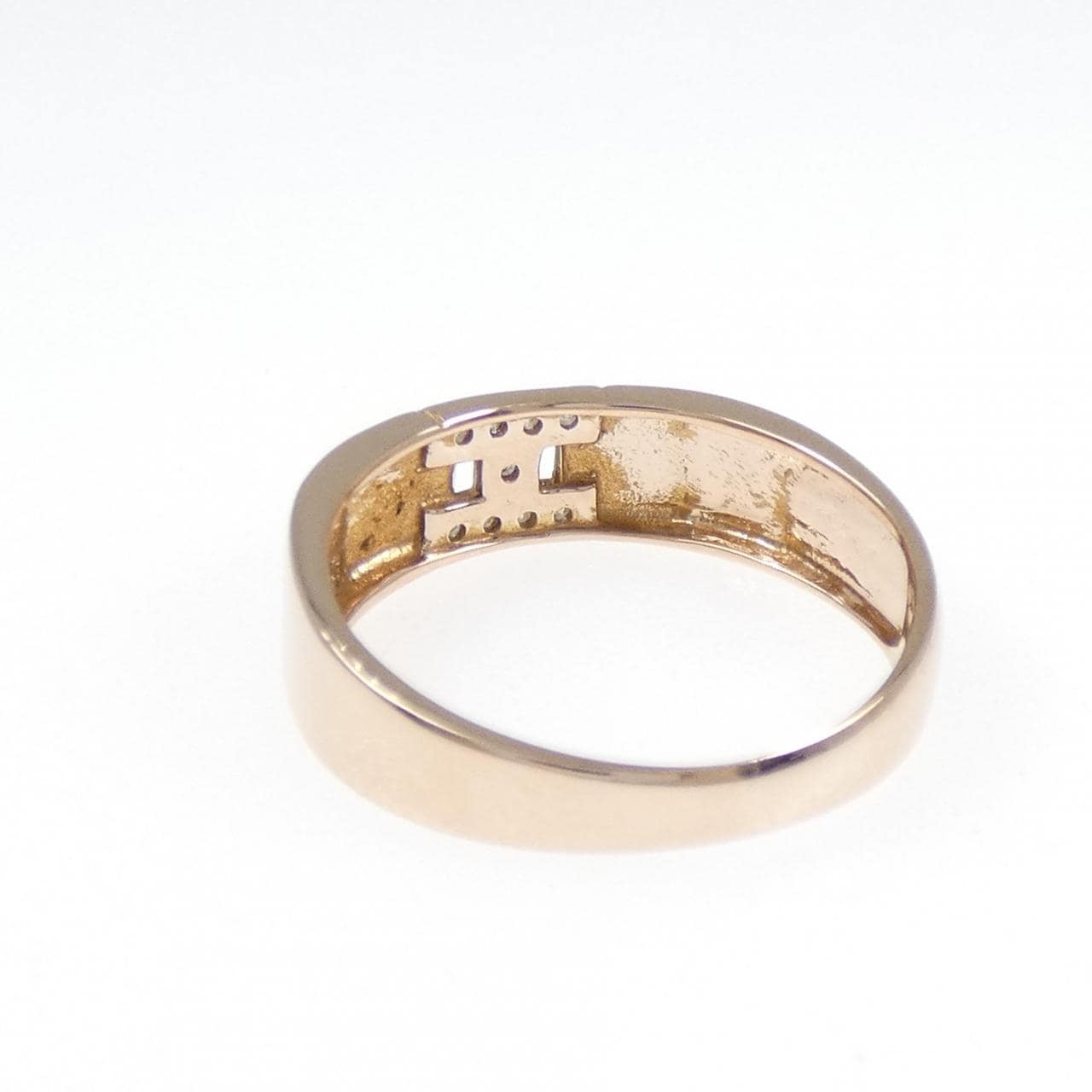 K18PG ダイヤモンド リング 0.08CT