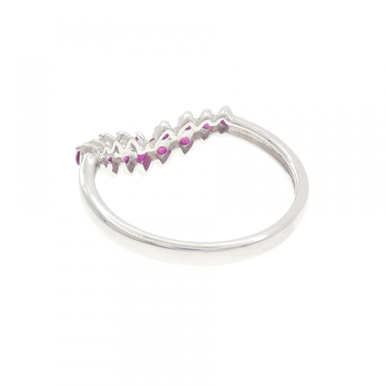ジーエスティービー ルビー リング 0.40CT