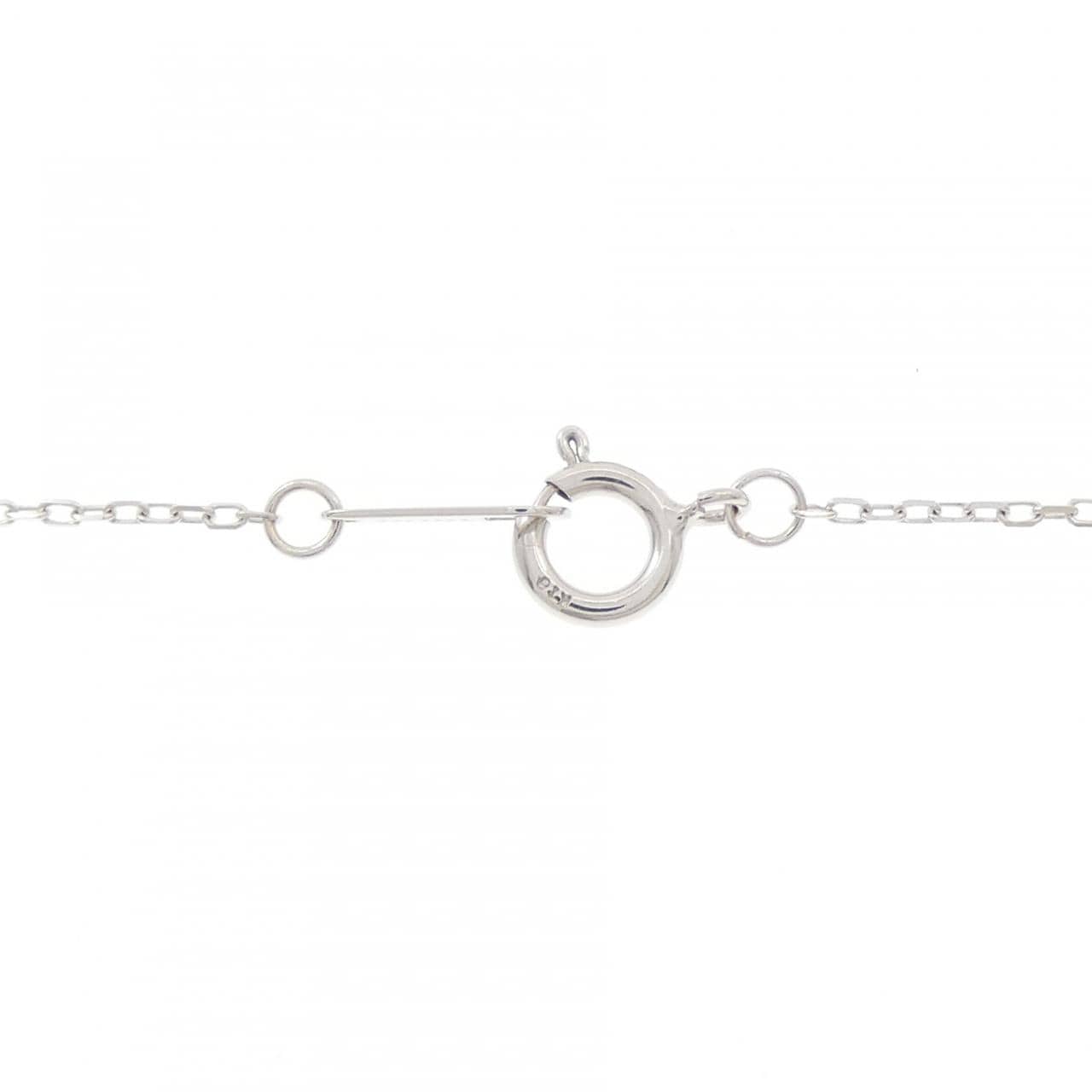 K18WG ダイヤモンド ネックレス 0.082CT