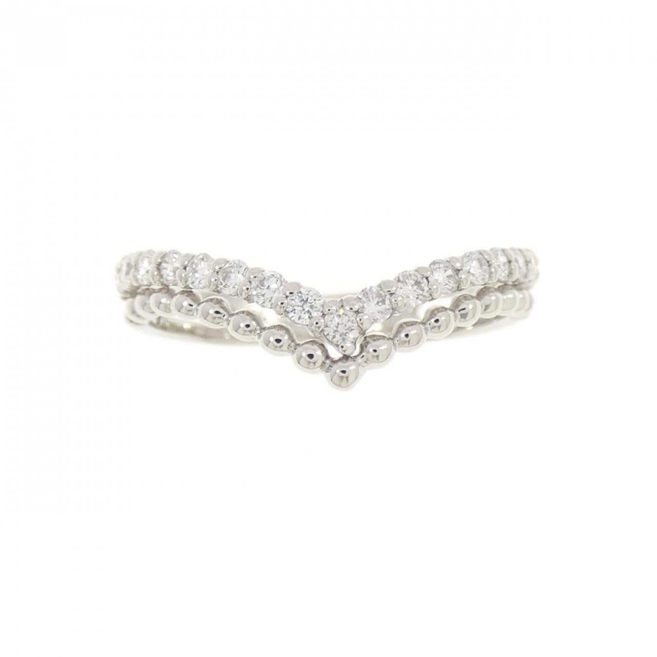 PT950 ダイヤモンド リング 0.27CT