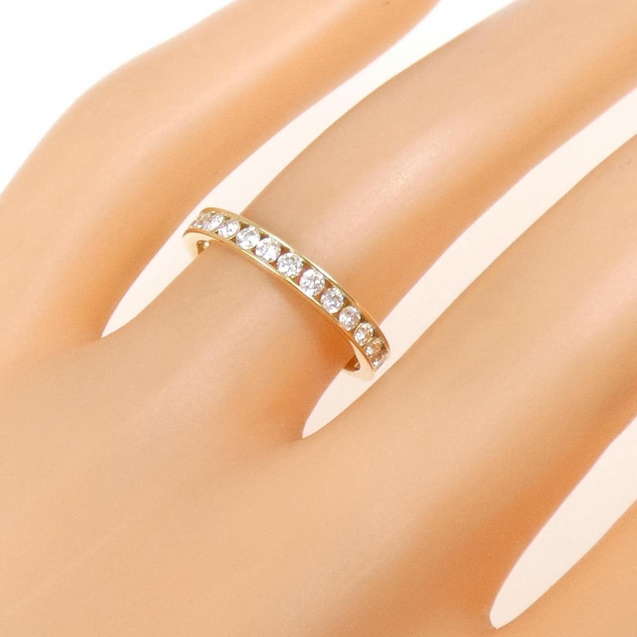 K18YG ダイヤモンド リング 0.50CT