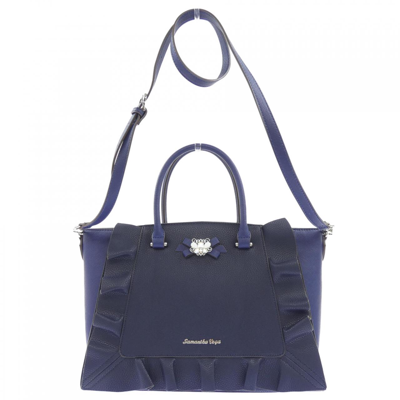 サマンサベガ Samantha Vega ビジュー フリル BAG