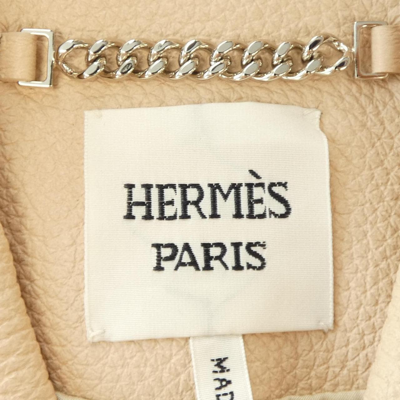 HERMES HERMES Leather Jacket