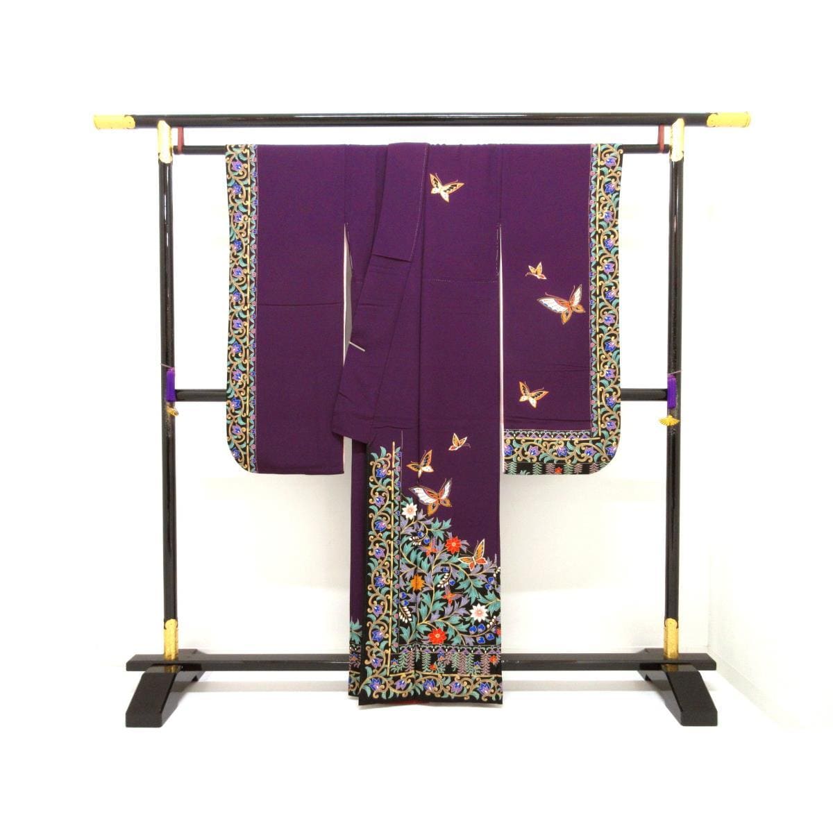 振袖　友禅金彩加工　身丈Ｓ寸