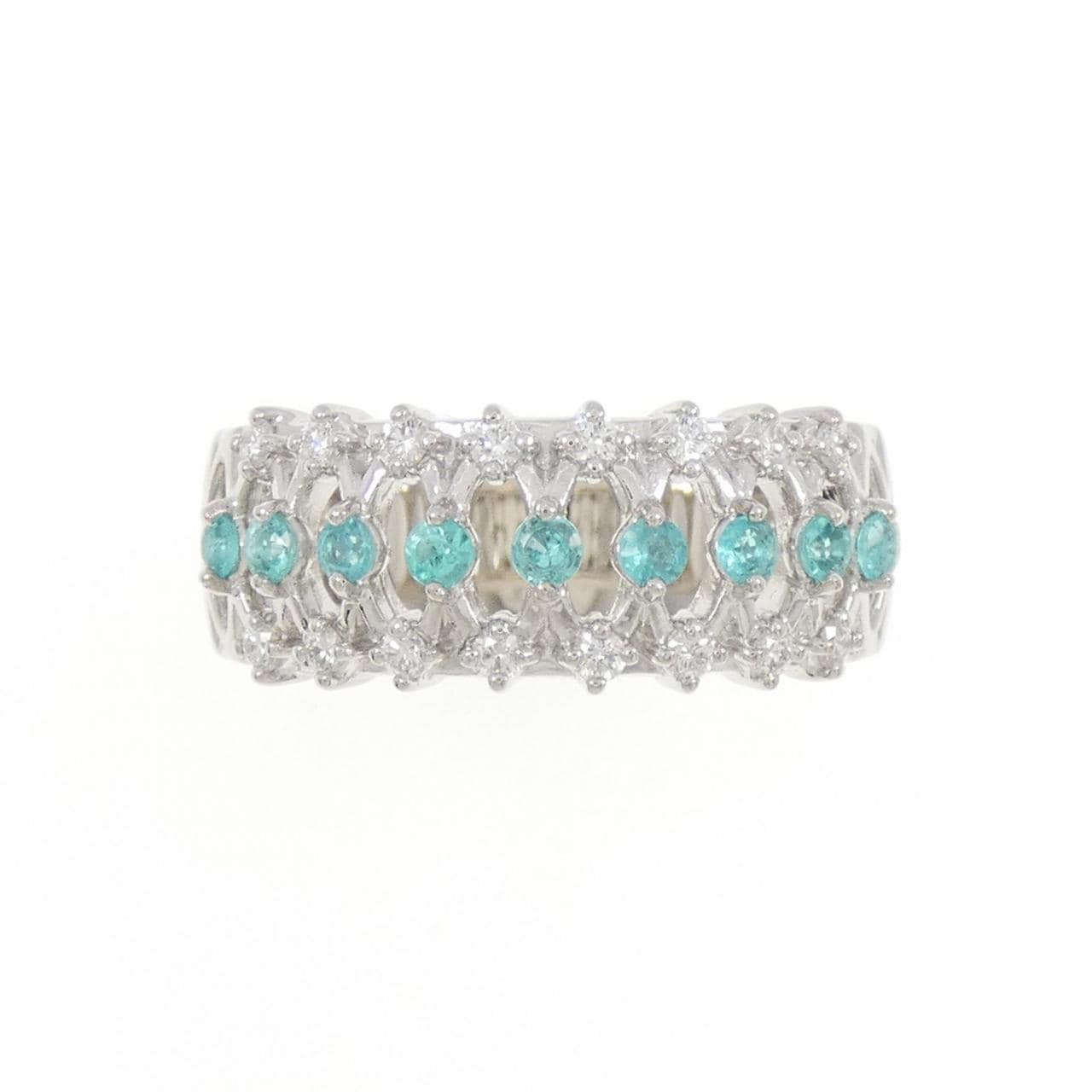 Tasaki Paraiba Tourmaline Ring