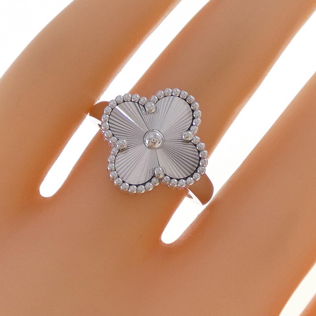 ヴァンクリーフ&アーペル ヴィンテージアルハンブラ リング