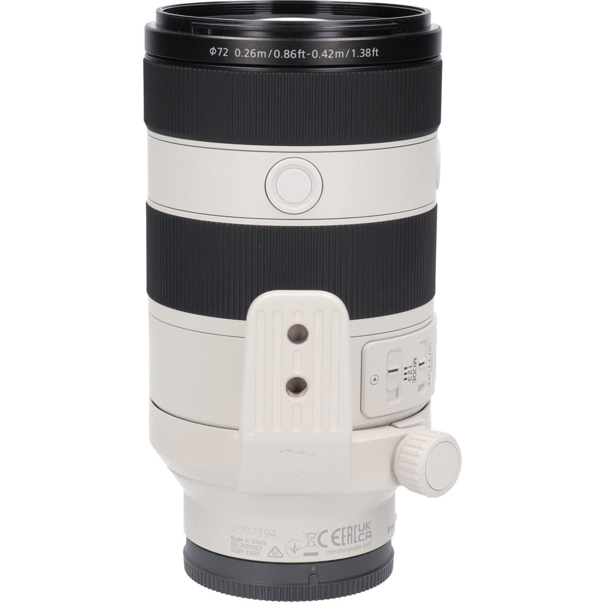 ＦＥ７０－２００ｍｍ　Ｆ４ＭＡＣＲＯ　Ｇ　ＯＳＳＩＩ