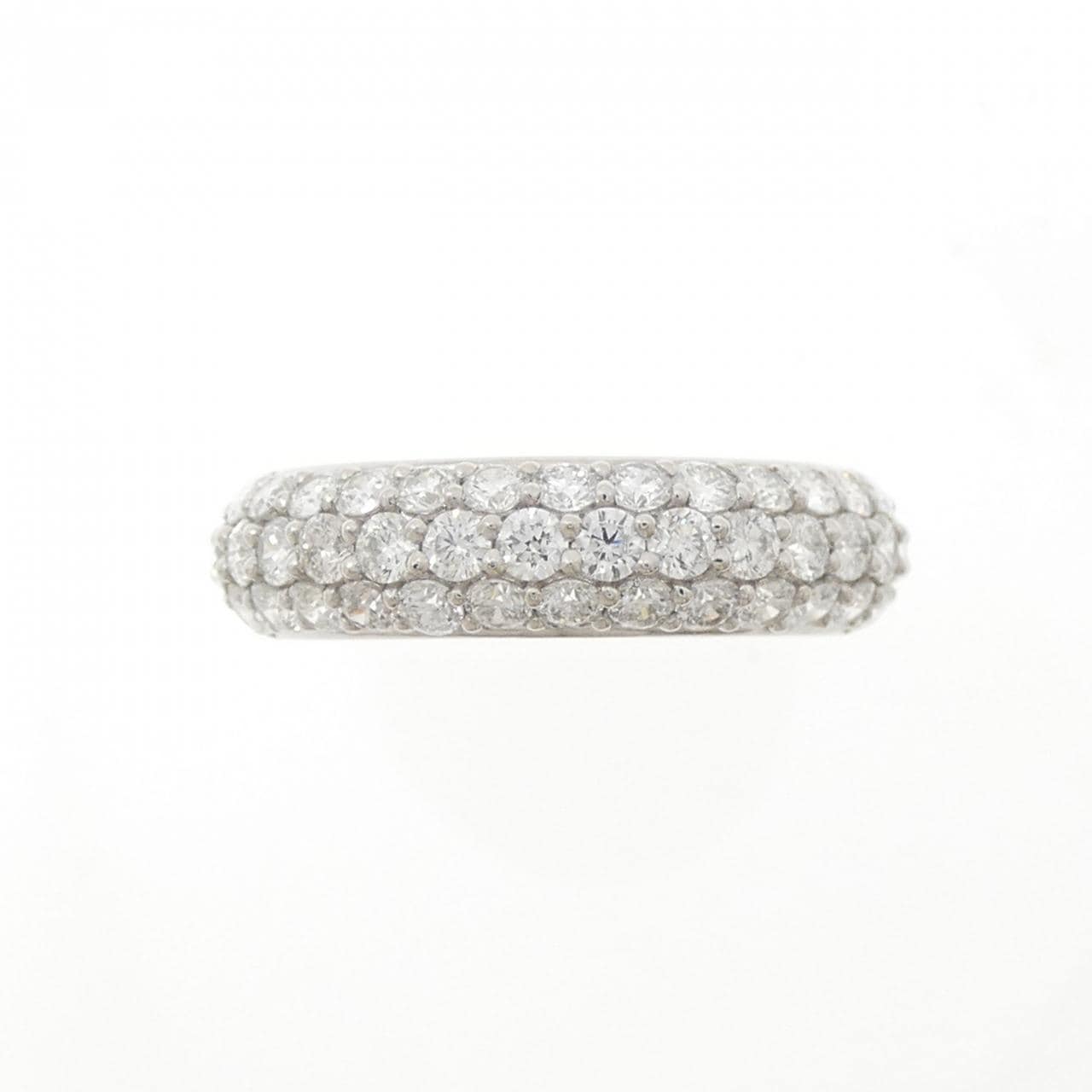 PT900 パヴェ ダイヤモンド リング 1.00CT