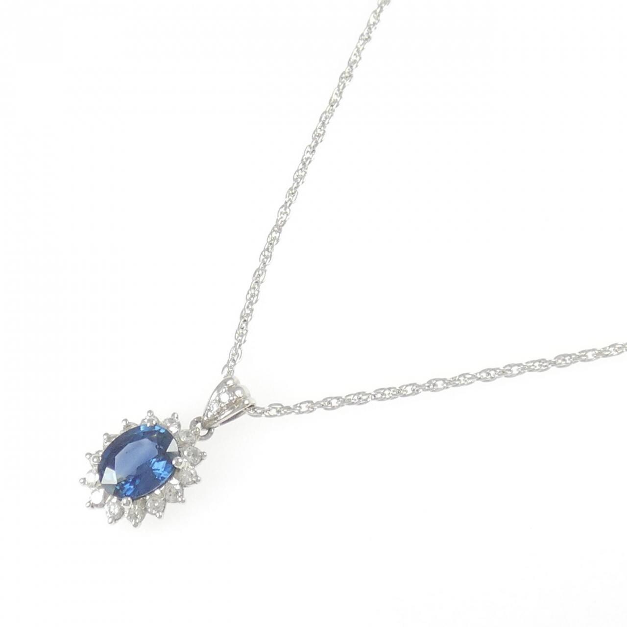 PT900/PT850 サファイヤ ネックレス 2.19CT