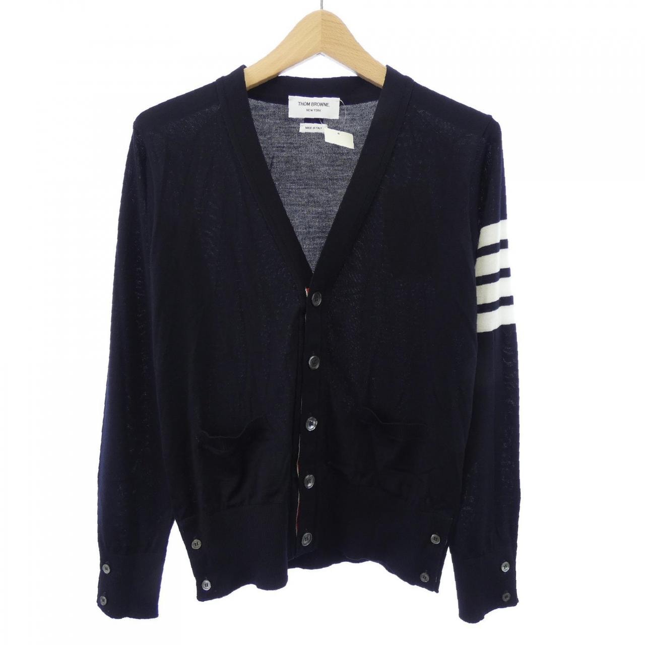 トムブラウン THOM BROWNE メリノウール 4BAR クラシック カーディガン MKC002A カーディガン